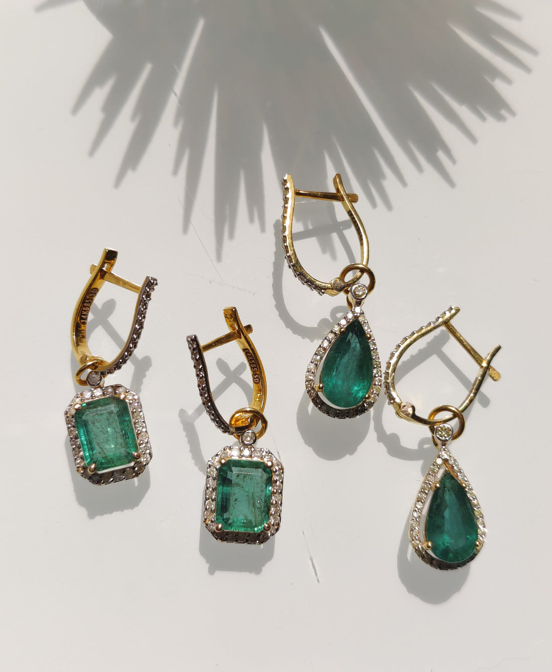 Zion Emerald Earrings